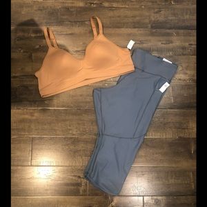BNWT Old Navy powersoft leggings and sports bra